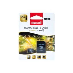 Maxell 128GB microSDXC CL10 + adapterrel
