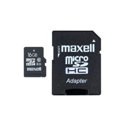 Maxell 16GB microSDHC CL10 + adapterrel