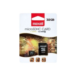 Maxell 32GB microSDHC CL10 + adapterrel