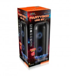 Media-Tech MT3174 PartyBox Uni BT Bluetooth Speaker Black