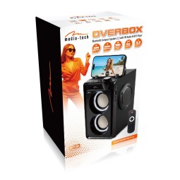 Media-Tech MT3186BT OVERBOX Bluetooth Speaker Black