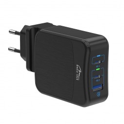 Media-Tech MT6252 USB-C PD Smart Power Adapter Black