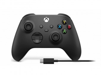 Microsoft Xbox Wireless Controller + PC Cable Black