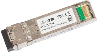 Mikrotik RouterBoard S+31DLC10D monomódusú SFP+ modul