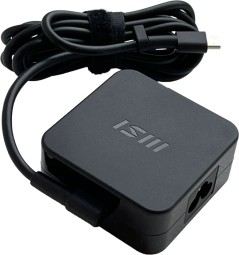 Msi 65W USB Type-C PD Wallmount adapter EU plug Black