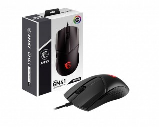 Msi Clutch GM41 Lightweight V2 Gaming Mouse Black