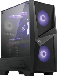 Msi MAG FORGE 100M Tempered Glass Black
