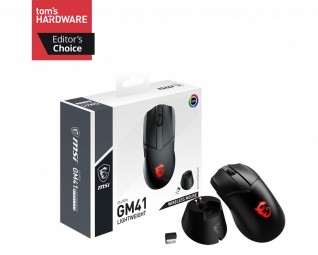 Msi Clutch GM41 Lightweight Wireless Gaming Mouse Black