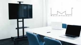 Multibrackets M Public Floorstand Basic 180 incl shelf & camera holder 55