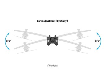 Multibrackets M VESA Desktopmount Dual Desk Clamp 24