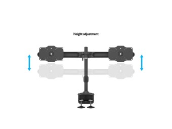 Multibrackets M VESA Desktopmount Dual Desk Clamp 24