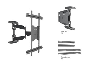 Multibrackets M VESA Flexarm Full Motion Single Portrait 400x600 32