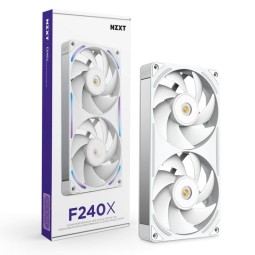 NZXT F240X Performance RGB White