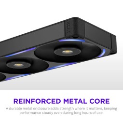 NZXT F360X 360mm Performance RGB Single-Frame Fan Black