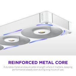 NZXT F360X 360mm Performance RGB Single-Frame Fan White