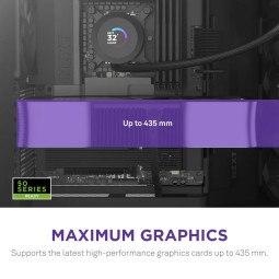 NZXT H9 Flow (2025) Tempered Glass Black