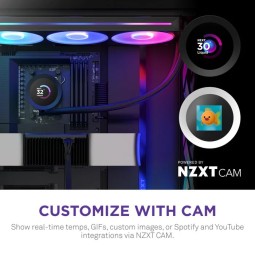 NZXT Kraken Plus 360 RGB Black