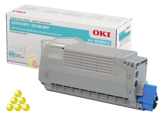 Oki 45396213 Yellow toner