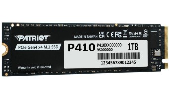 Patriot 1TB M.2 2280 NVMe P410 Black