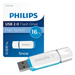 Philips 16GB USB 2.0 Snow Edition Blue