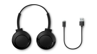 Philips On-ear Headband Wireless Headphone Black