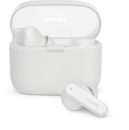 Philips TAT2000BK TWS Bluetooth Headset White