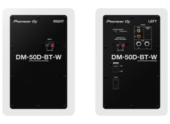 Pioneer DM-50D-BT-W 5” desktop monitor system with Bluetooth functionality White