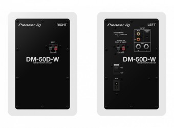 Pioneer DM-50D-W desktop monitor system White