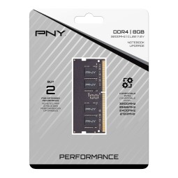 PNY 16GB DDR4 3200MHz SODIMM Performance Black