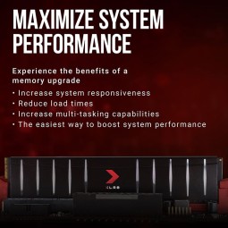 PNY 16GB DDR4 3200MHz XLR8 Low Profile Black OEM