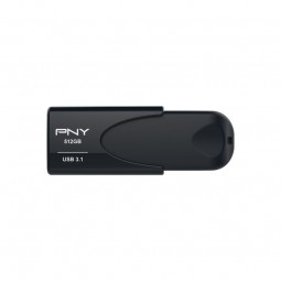 PNY 512GB Attaché 4 Flash Drive USB3.1 Black
