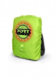 Port Designs Be VisiBL Universal raincover with LED lighting