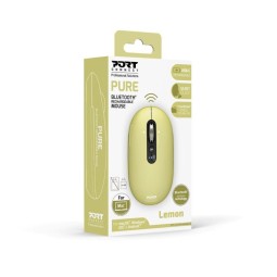 Port Designs Pure MAC Wireless Bluetooth Mouse Yellow