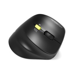 Port Designs Right-hand 2.4 GHz Bluetooth rechargeable Ergo Mouse Black