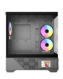 RaidMax AirFlow Diagram I803 Tempered Glass Black