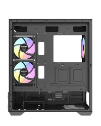 RaidMax AirFlow Diagram I803 Tempered Glass Black
