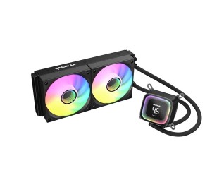 RaidMax LD240 ARGB Digital AIO CPU Cooler Black