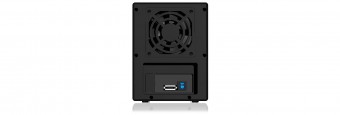 Raidsonic IcyBox IB-3640SU3 External 4x JBOD enclosure with eSATA and USB 3.0 for 3.5