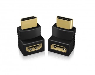 Raidsonic IcyBox IB-CB009-1 2xHDMI angle adapters
