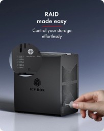Raidsonic IcyBox RAID system for 5x 2.5