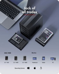Raidsonic IcyBox RAID system for 5x 2.5