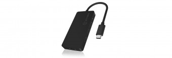 Raidsonic IcyBox IB-HUB-1429-CPD 4-Port USB3.1 Type-C Hub Black
