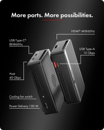 Raidsonic RAID & DockingStation for 2x M.2 NVMe SSD