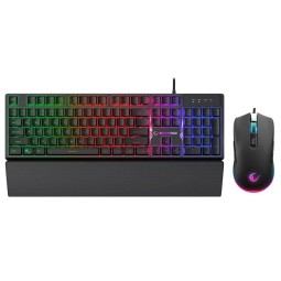 Rampage Fortuna Gaming Keyboard Combo Black US