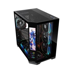 Rampage NOVA V2 RGB Tempered Glass Black