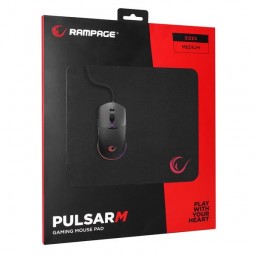 Rampage Pulsar M Gaming Mouse Pad Black