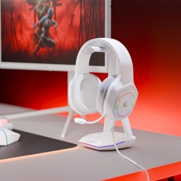 Rampage RM-K90 Vector RGB Gaming headset White