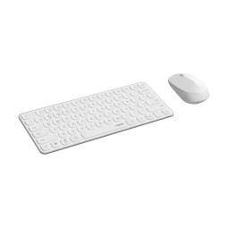Rapoo 9010M Multi-mode Wireless Ultra-slim Desktop Combo White HU