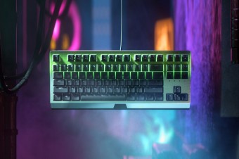 Razer BlackWidow V3 Tenkeyless Green Switch keyboard Black US