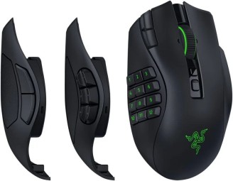 Razer Naga V3 Pro Wireless Bluetooth Gaming Mouse Black